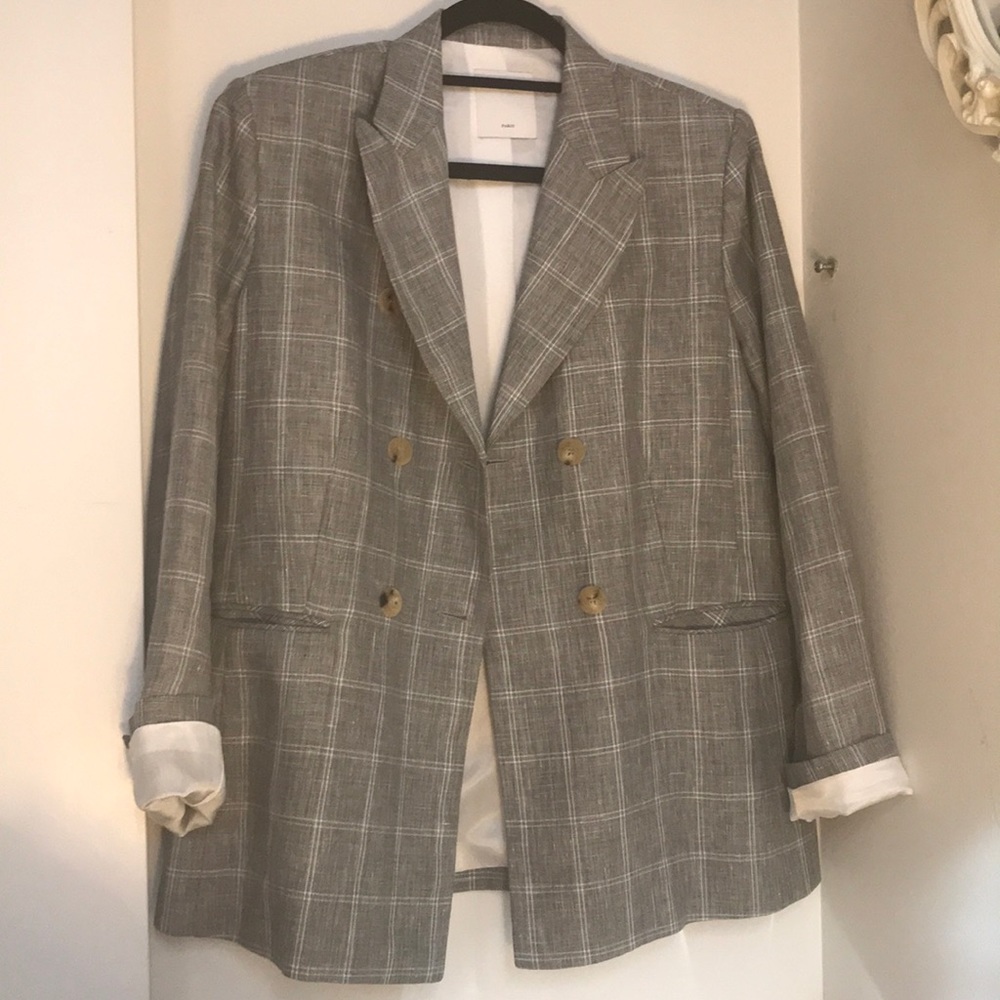 Sandro Linen Blazer